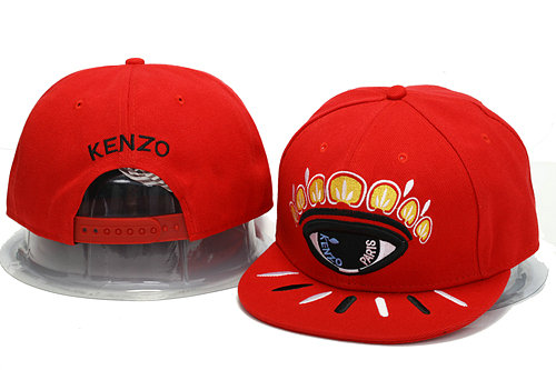 KENZO Red Snapback Hat YS 0701
